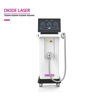 מכונת לייזר דיודה מקצועית 808nm